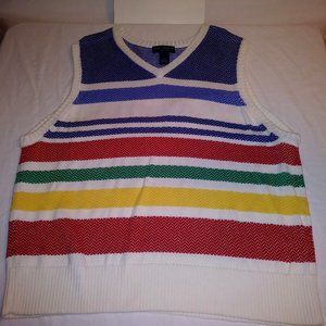 DANIEL CREMIEUX COLLECTION VEST SWEATER #10